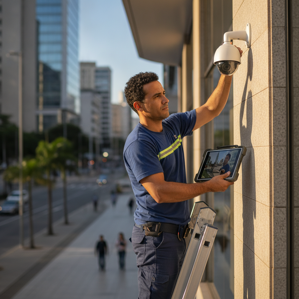 CFTV, Alarme e Controle de Acesso: Como Integrar a Segurança Eletrônica